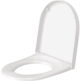 Abattant WC Grohe blanc, équipement sanitaire pour toilette, couvercle inclus.