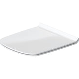 Abattant WC Grohe, blanc, design moderne en plastique pour toilettes.