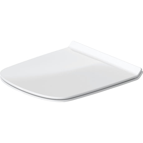 Abattant WC Grohe, blanc, design moderne en plastique pour toilettes.