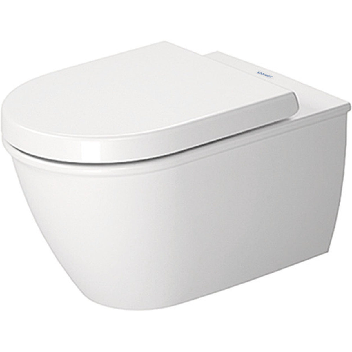 WC suspendu blanc Duravit, design moderne, sanitaire salle de bain