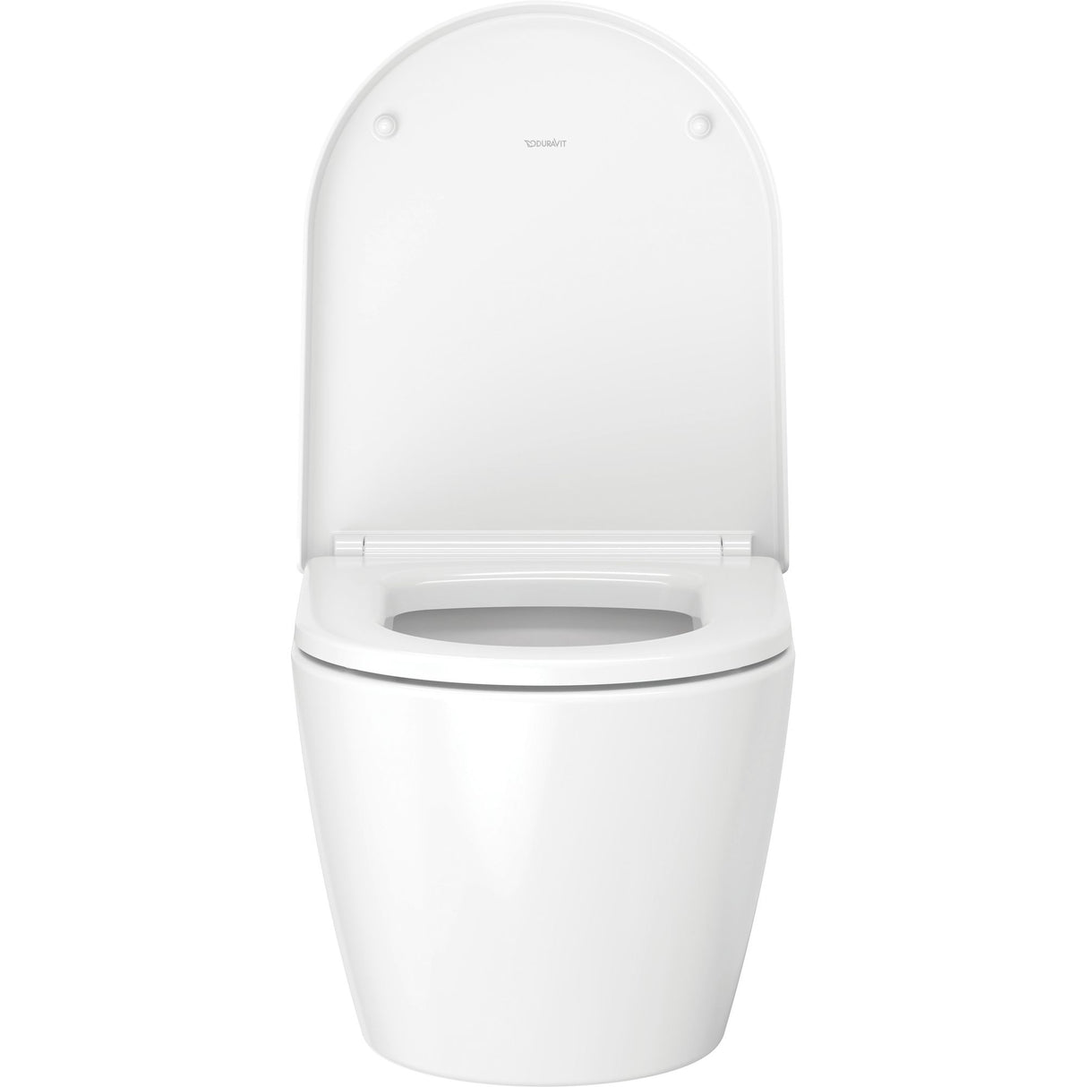 Toilette suspendue Duravit, céramique blanche, design moderne