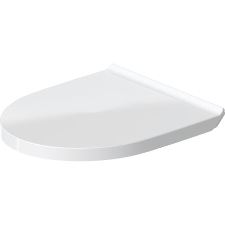 Abattant WC blanc Grohe, siège de toilette moderne en plastique, couleur blanche