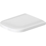 Abattant WC Grohe blanc rectangulaire, accessoire sanitaire moderne