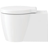 WC suspendu blanc marque Villeroy & Boch, design moderne, céramique sanitaire