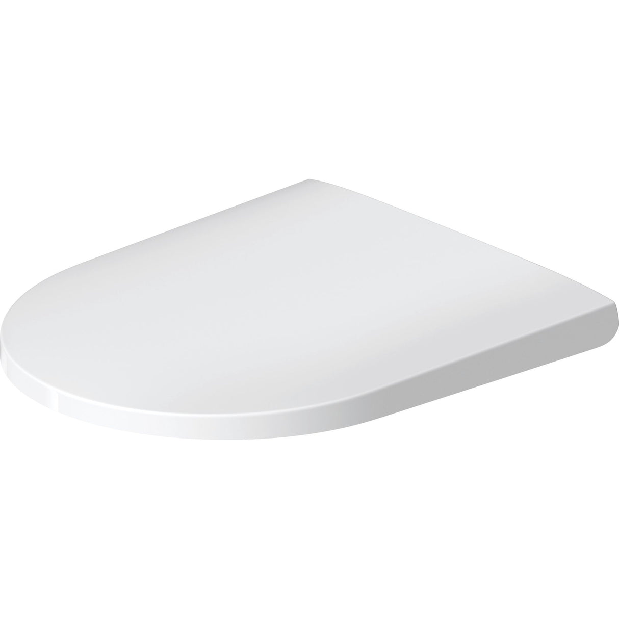 Abattant WC blanc Grohe, accessoire sanitaire moderne, couvercle ovale en plastique.