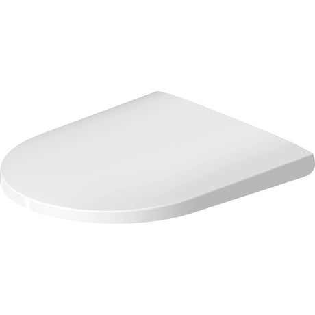 Abattant WC blanc Grohe, accessoire sanitaire moderne, couvercle ovale en plastique.