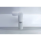Mitigeur lavabo blanc Duravit, robinet moderne pour salle de bain