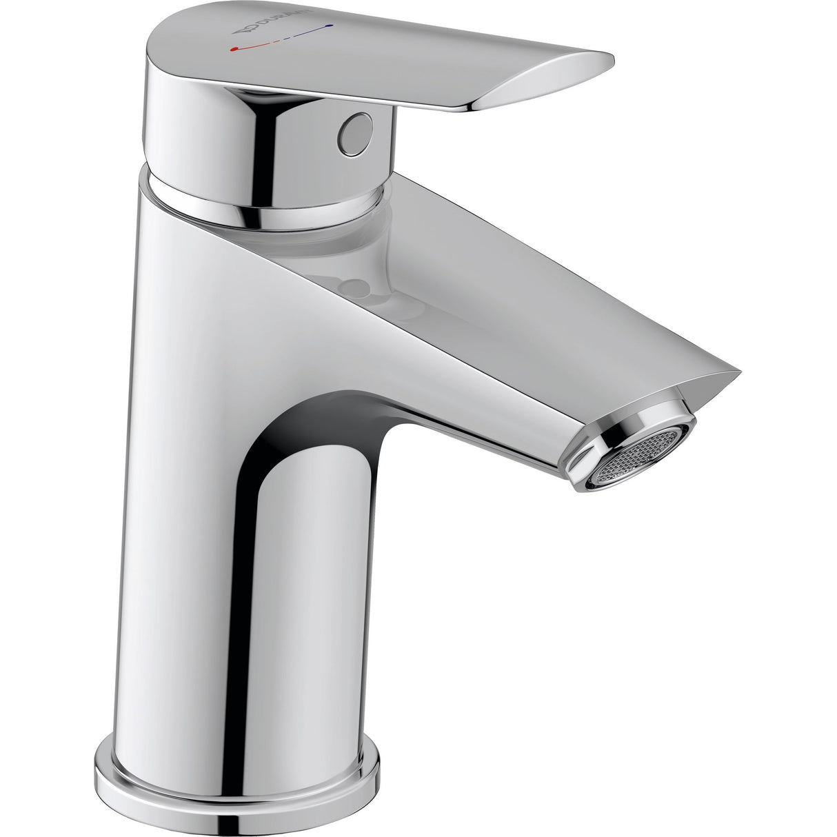 Mitigeur bidet Grohe chromé, robinet de salle de bain moderne en finition argentée.