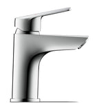 Robinet de lavabo Grohe chromé, mitigeur salle de bain moderne couleur argentée