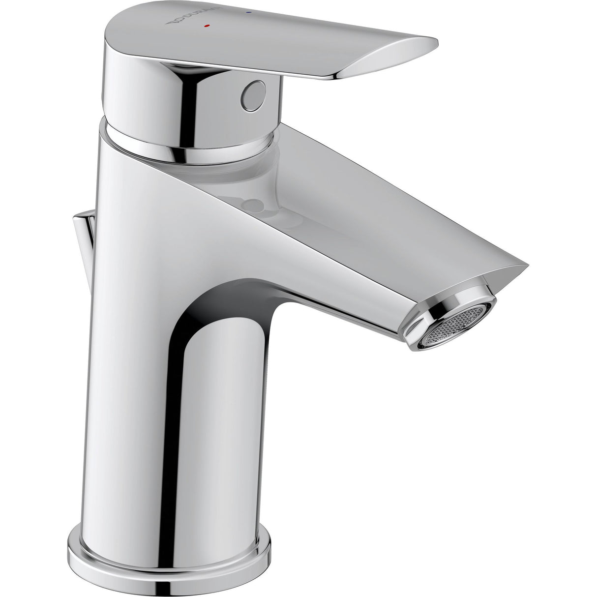 Mitigeur bidet chrome Grohe, robinetterie salle de bain design, couleur argentée