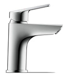 Mitigeur Grohe, robinet de lavabo, finition chromée, design moderne et élégant.