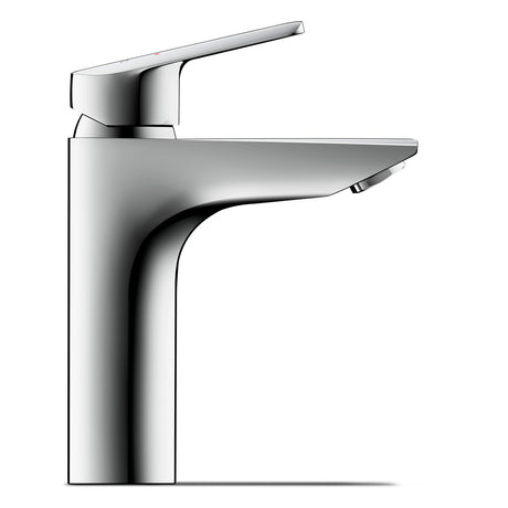 Mitigeur lavabo Grohe, robinet salle de bain, finition chromée argentée