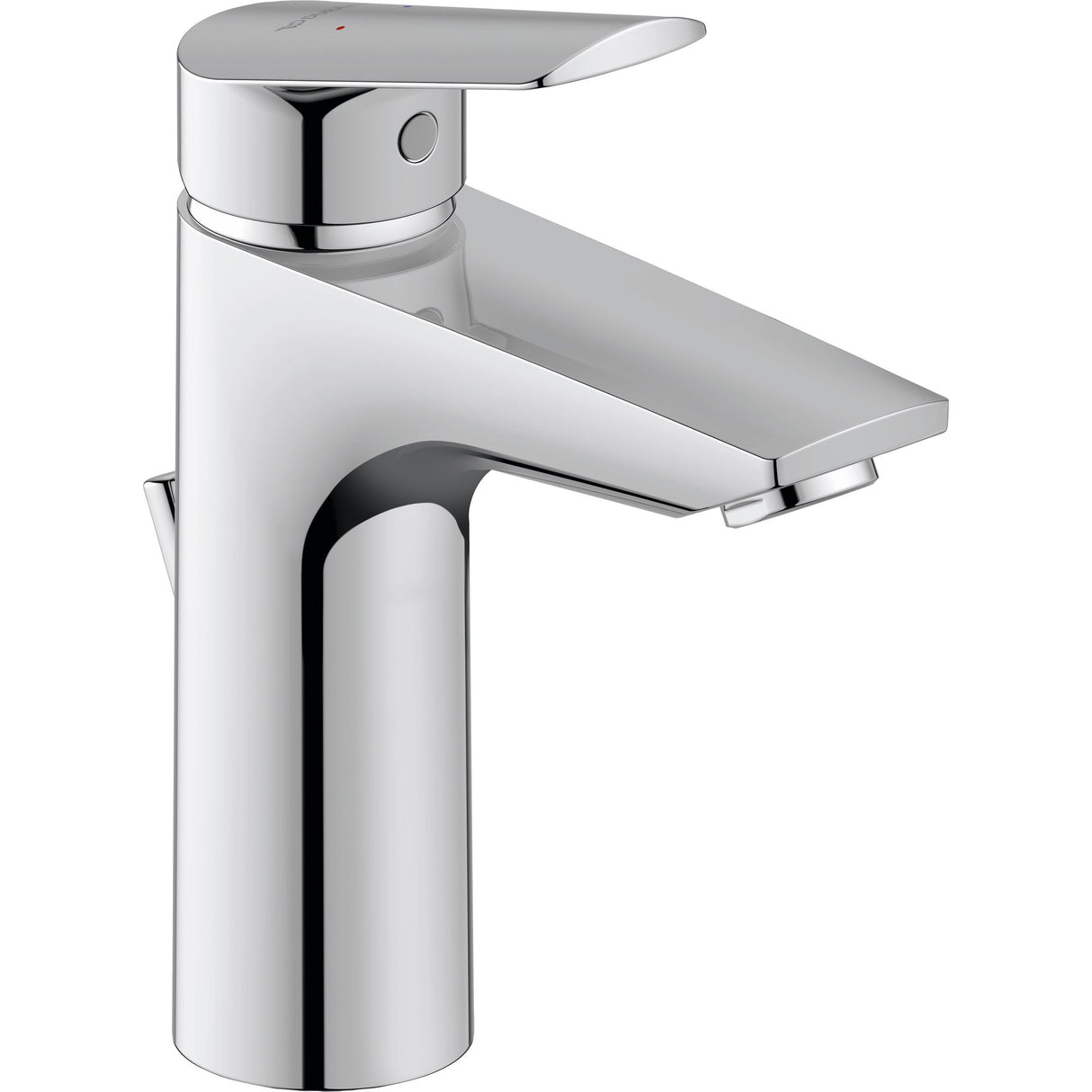 Mitigeur de lavabo Hansgrohe, robinet chrome, design moderne, salle de bain