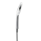 Douchette Grohe, pommeau de douche chromé, design moderne argenté