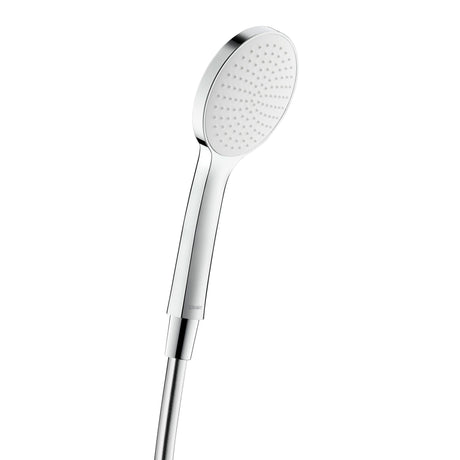 Douchette Hansgrohe, pommeau de douche, couleur chromée, design moderne
