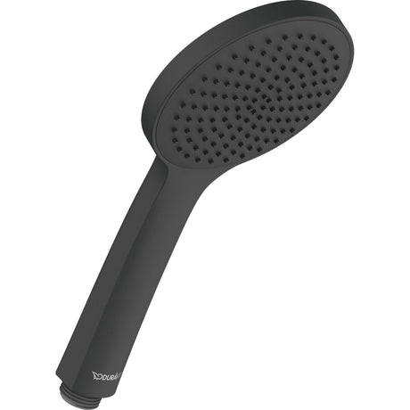 Douchette Duravit, type pommeau de douche, couleur noire élégante.