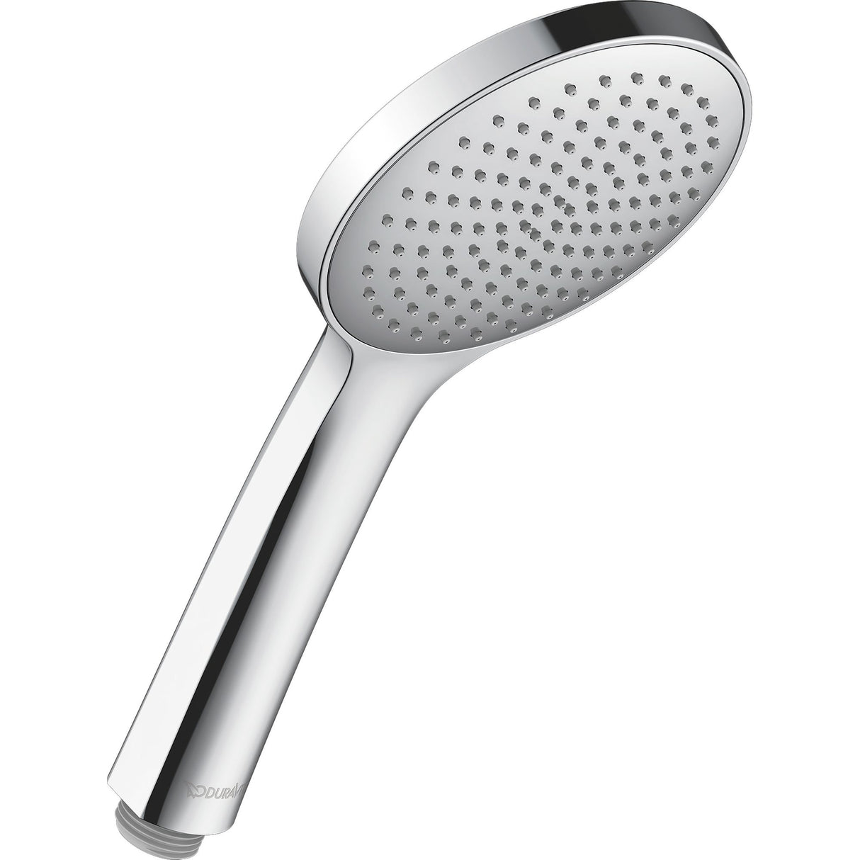 Douchette Duravit, pommeau de douche chromé, couleur argenté.