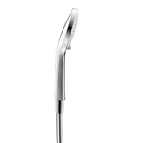 Douchette Grohe, type pommeau de douche, couleur chromée, design moderne.