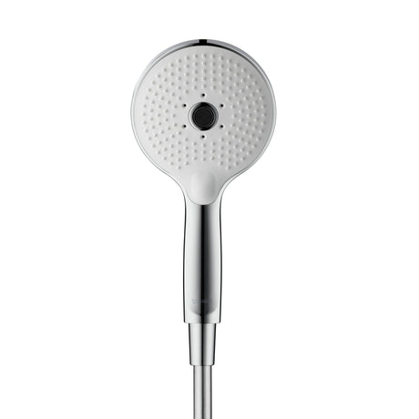 Pommeau de douche Grohe, type douchette, couleur chromée, design moderne.