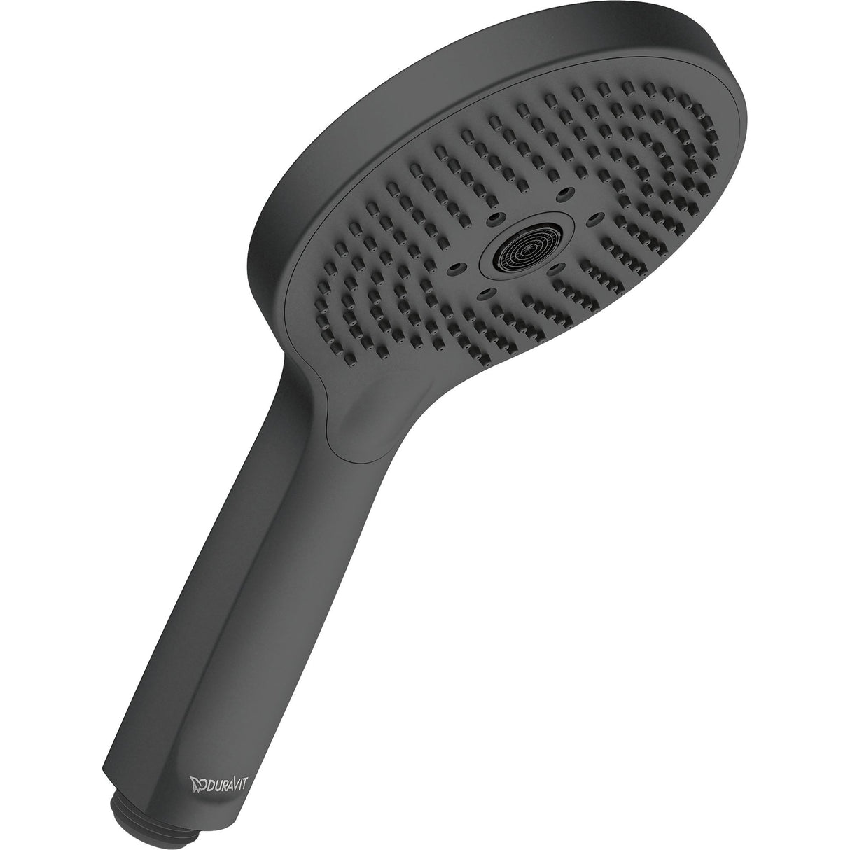 Pommeau de douche Duravit noir mat, design moderne, accessoire salle de bain