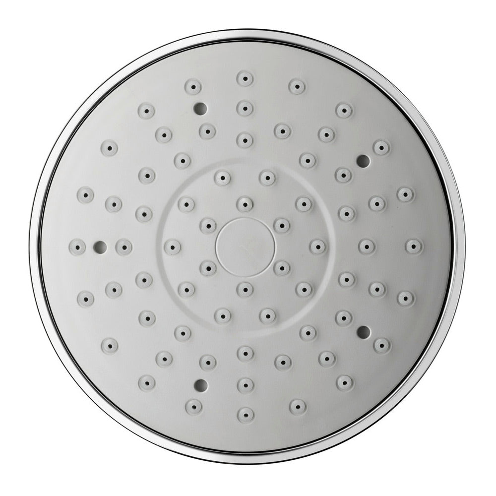 Pommeau de douche Grohe rond, couleur chrome, accessoire de salle de bain moderne