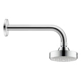 Pommeau de douche Grohe, type mural, couleur chrome brillant