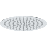 Pommeau de douche Duravit rond, couleur chrome, design moderne avec buses grises