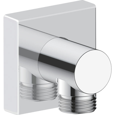 Prise d'eau murale Grohe pour douche, finition chromée, accessoire plomberie élégant