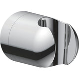 Support mural Grohe pour douchette, accessoire plomberie, couleur chromée.