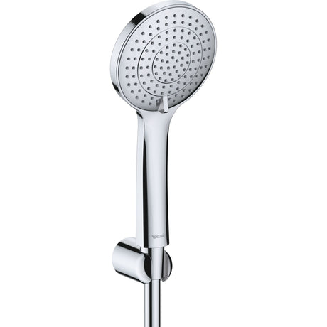 Douchette Duravit, pommeau de douche, couleur chromée brillante