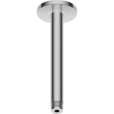 Bras de douche Grohe, tube de plafond, couleur chrome brillant.