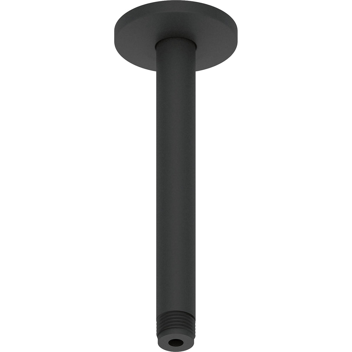 Bras de douche plafond Grohe, noir mat, accessoire sanitaire moderne