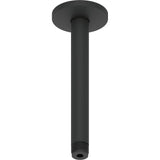 Bras de douche plafond Grohe, noir mat, accessoire sanitaire moderne