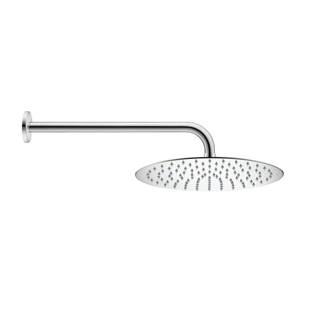 Douche de tête Grohe, pommeau rond, finition chromée argentée