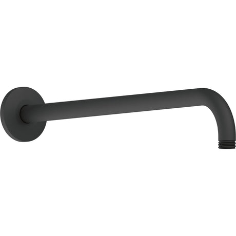 Bras de douche Grohe noir mat, accessoire salle de bain design moderne