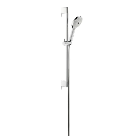Barre de douche Grohe, kit de douche chromé, couleur argent, design moderne