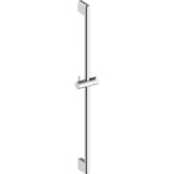 Barre de douche Grohe en métal, accessoire salle de bain, couleur chromée.
