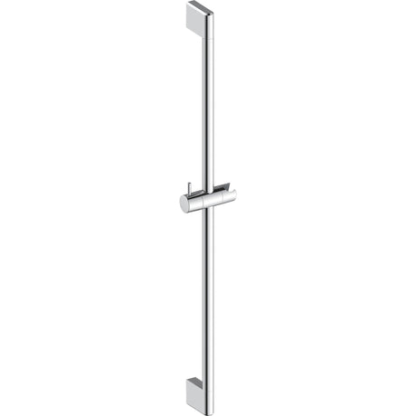 Barre de douche Grohe en métal, accessoire salle de bain, couleur chromée.