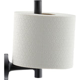 Porte-papier toilette Grohe, accessoire sanitaire noir mat, support mural moderne