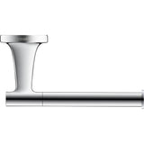 Siphon lavabo chrome de marque Duravit, accessoire plomberie couleur argentée.
