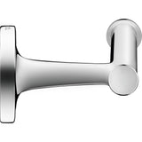 Patère Grohe, accessoire mural, finition chromée argentée
