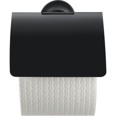 Porte-papier toilette Grohe, accessoire sanitaire, noir mat