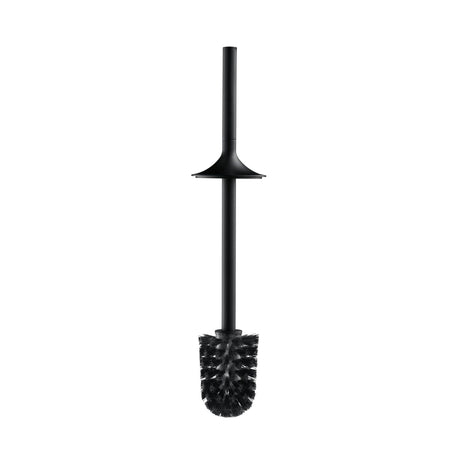 Brosse WC noire de la marque Grohe, accessoire de toilette élégant et moderne.