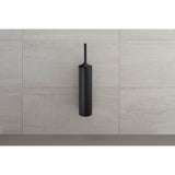 Brosse WC murale noire, marque Grohe, design moderne, accessoire salle de bains.