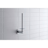 Porte-balai WC Grohe mural, accessoire sanitaire, couleur chrome brillant.