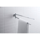 Barre porte-serviettes Grohe, accessoire salle de bain, chromé, murale.