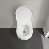 WC suspendu blanc Geberit, cuvette de toilette moderne, coloris blanc