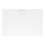 Receveur de douche blanc Villeroy & Boch, rectangulaire et moderne.