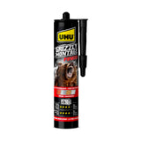 UHU Grizzly Power - Colle de fixation et montage rapide, ultra forte, prise initiale très élevée, sans solvants, blanche, cartouche 370g