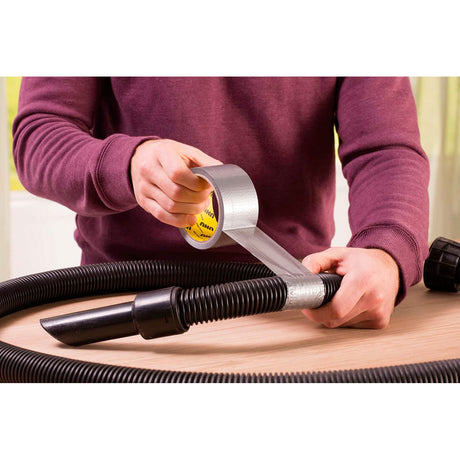 UHU Rollafix power repair - Ruban adhésif toilé waterproof pour réparer, consolider, colmater, connecter, noir, 10mx 50mm
